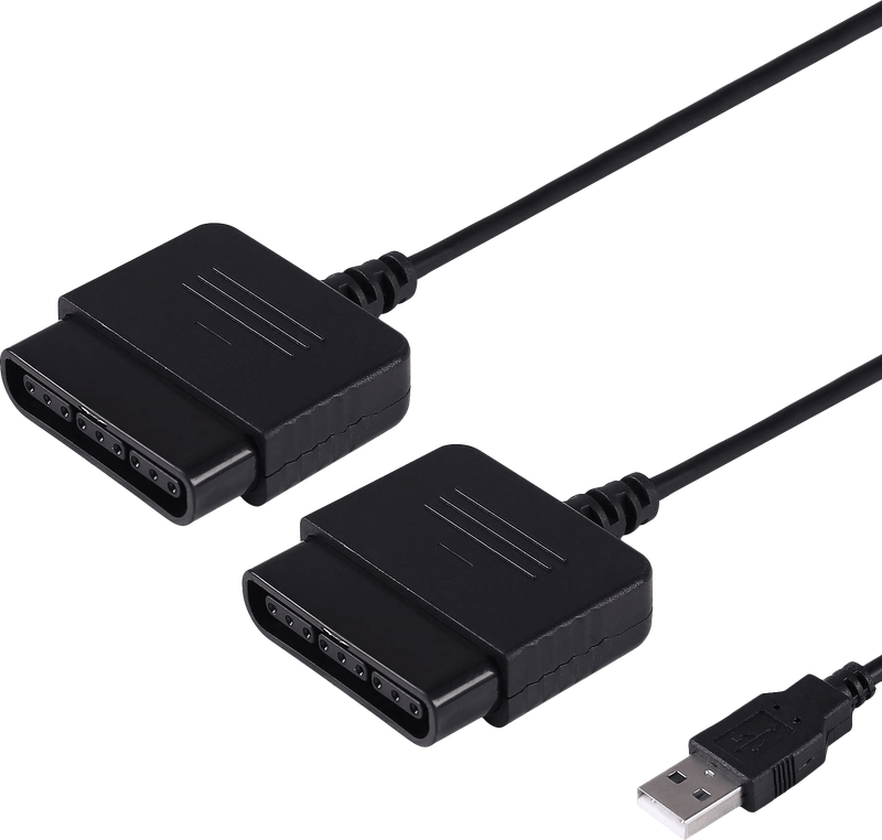 PlayStation 2 Dual Controller to USB Adapter - Generic (PC / PS3)(New) - Various 100G