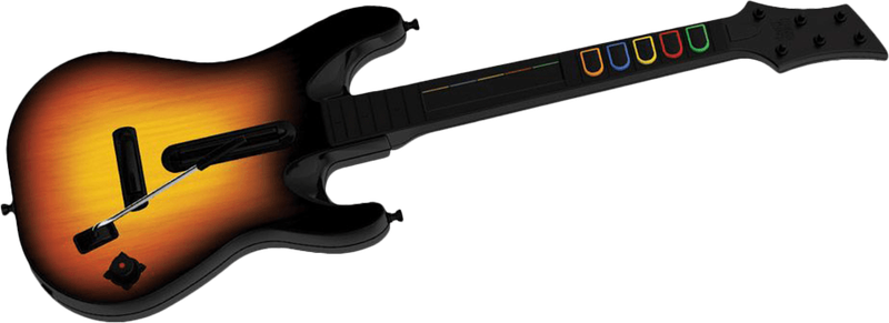 PlayStation 2 Guitar Hero: World Tour - Standalone Guitar *See Note* (PS2)(Pwned) - Activision 1200G