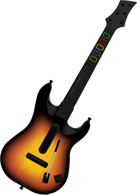 PlayStation 2 Guitar Hero: World Tour - Standalone Guitar *See Note* (PS2)(Pwned) - Activision 1200G