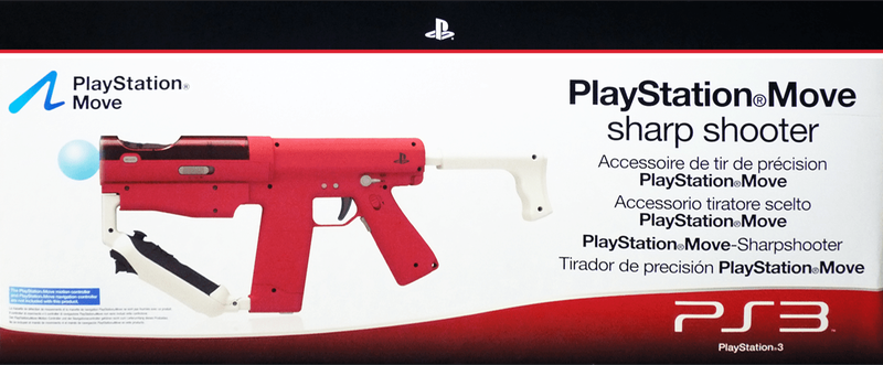 PlayStation Move Sharp Shooter Gun / Shooting Attachment (PS3)(Pwned) - Sony (SIE / SCE) 1000G
