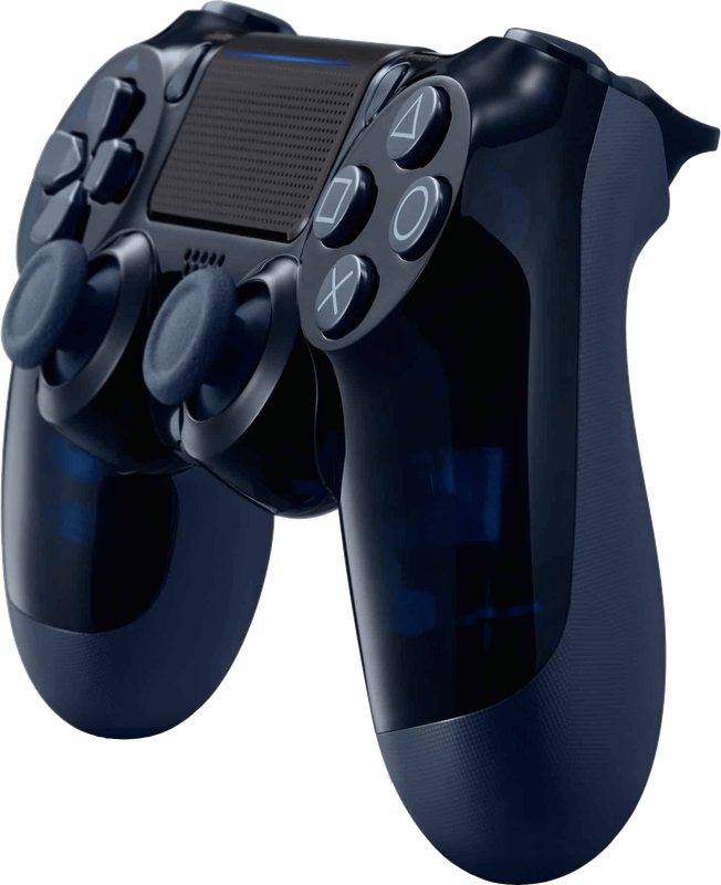 PlayStation 4 DualShock 4 Controller v2 - Translucent Blue 500 Million Limited Edition (PS4)(New) -