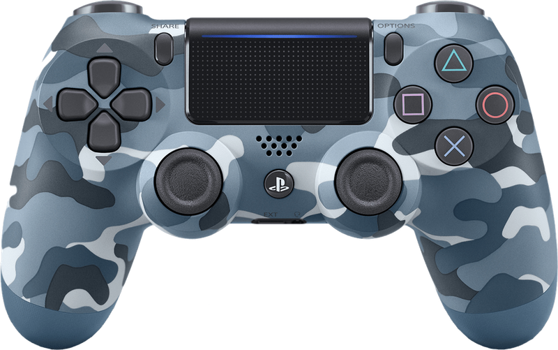 PlayStation 4 DualShock 4 Controller v2 - Blue Camouflage (PS4)(New) - Sony Computer Entertainment