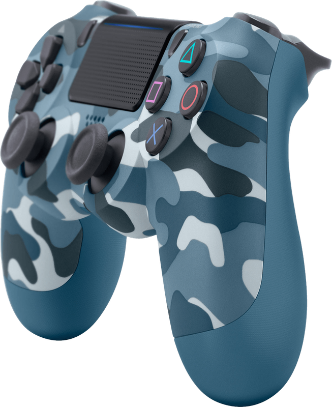 PlayStation 4 DualShock 4 Controller v2 - Blue Camouflage (PS4)(New) - Sony Computer Entertainment