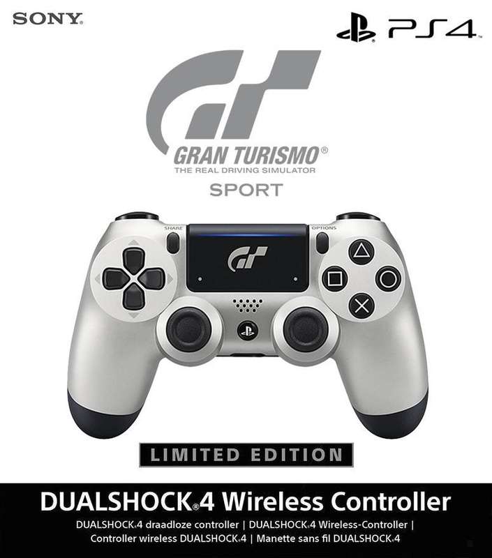 PlayStation 4 DualShock 4 Controller v2 - GT Sport Limited Edition (OEM Packaging)(PS4)(New) - Sony