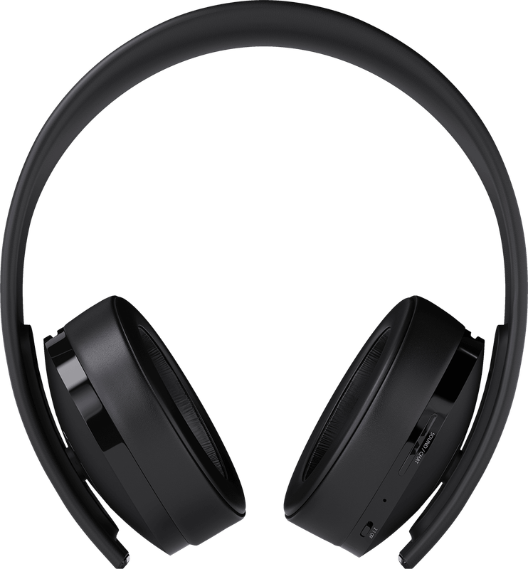 PlayStation 4 Gold Wireless Headset - Black (PS4 / PS3 / PS Vita)(Pwned) - Sony (SIE / SCE) 1500G