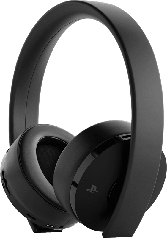 PlayStation 4 Gold Wireless Headset - Black (PS4 / PS3 / PS Vita)(Pwned) - Sony (SIE / SCE) 1500G