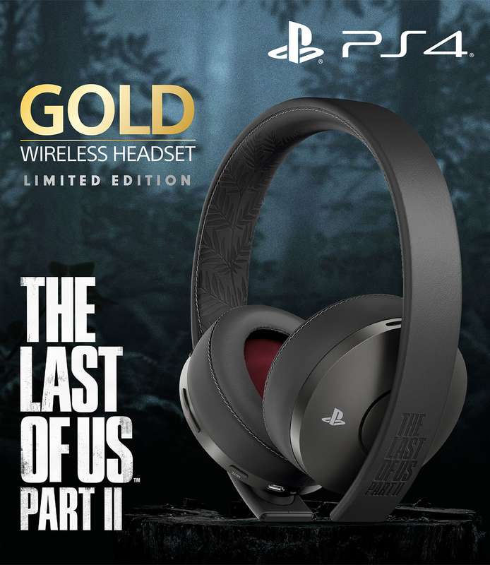 PlayStation 4 Gold Wireless Headset - The Last of Us: Part II Limited Edition (PS4 / PS3 / PS