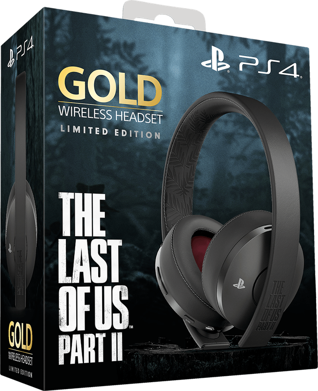 PlayStation 4 Gold Wireless Headset - The Last of Us: Part II Limited Edition (PS4 / PS3 / PS