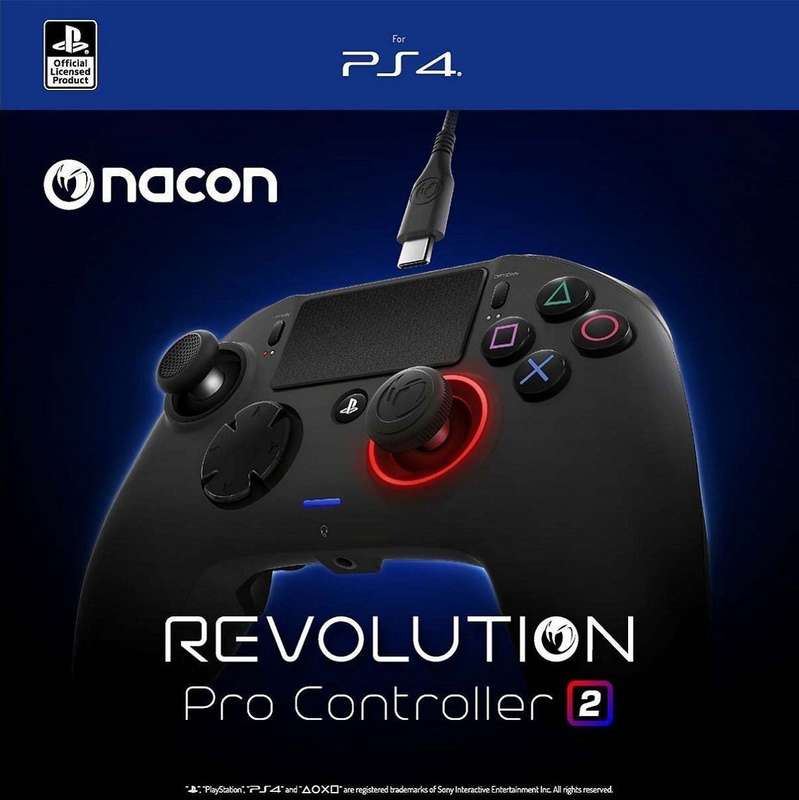PlayStation 4 Revolution Pro Controller v2 (PS4)(New) - Nacon 1500G