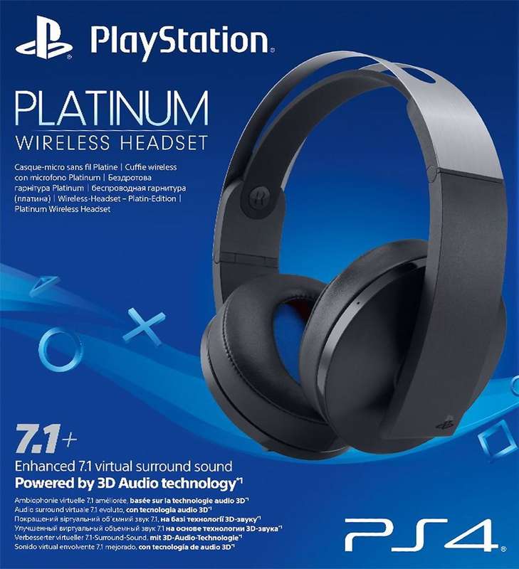 PlayStation 4 Platinum Wireless Headset (PS4 / PS3 / PS Vita)(New) - Sony Computer Entertainment