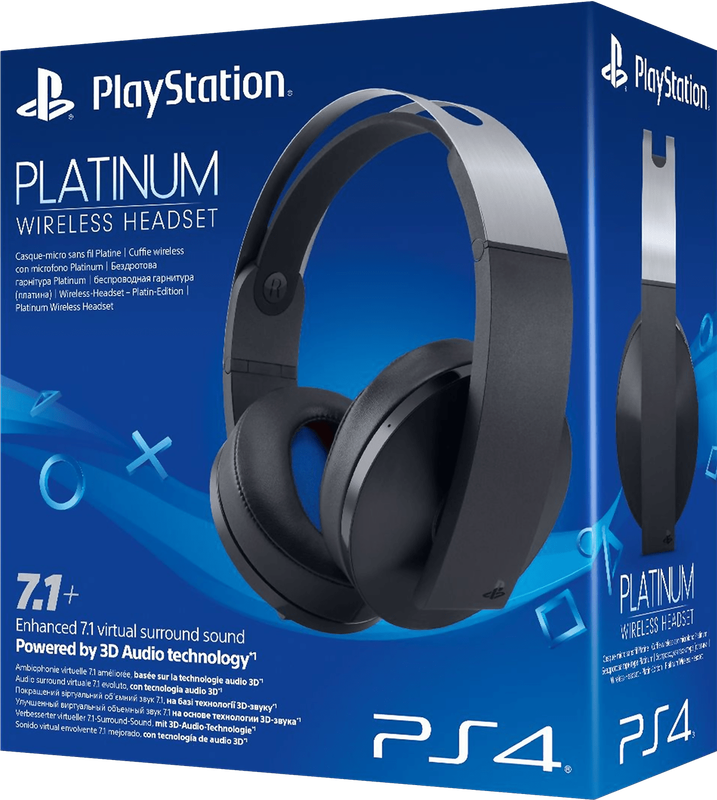 PlayStation 4 Platinum Wireless Headset (PS4 / PS3 / PS Vita)(New) - Sony Computer Entertainment