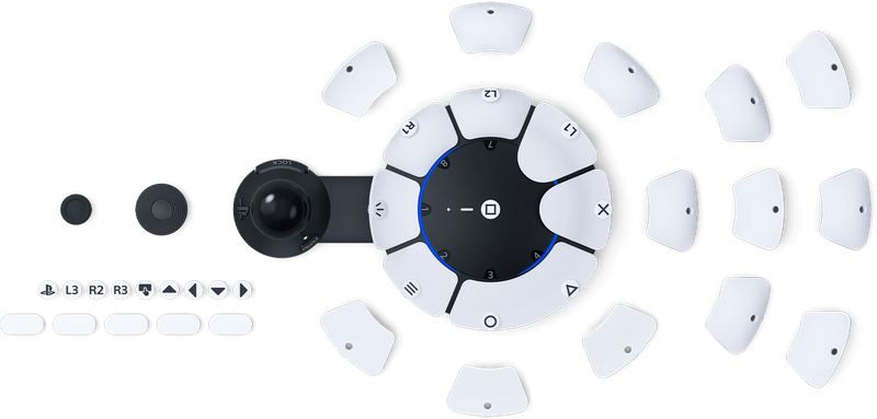 PlayStation 5 Access Controller - Glacier White (PS5)(New) - Sony (SIE / SCE) 1500G
