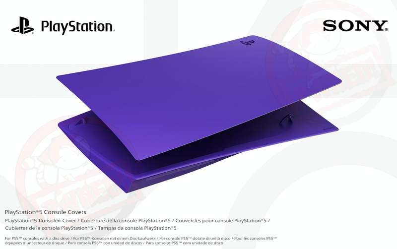 PlayStation 5 Console Cover - Galactic Purple (PS5)(New) - Sony (SIE / SCE) 1500G