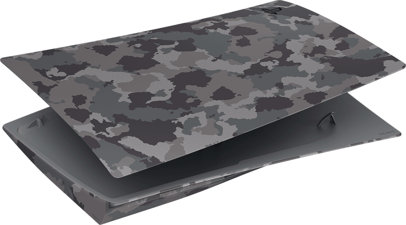 PlayStation 5 Console Cover - Grey Camouflage (PS5)(New) - Sony (SIE / SCE) 1500G