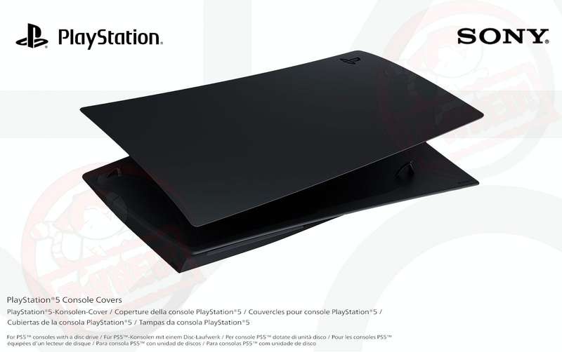 PlayStation 5 Console Cover - Midnight Black (PS5)(New) - Sony (SIE / SCE) 1500G