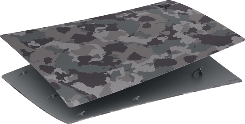PlayStation 5 Digital Edition Console Cover - Grey Camouflage (PS5)(New) - Sony (SIE / SCE) 1500G