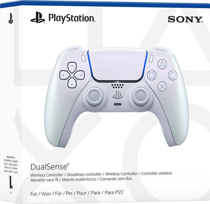 PlayStation 5 DualSense Controller - Chroma Pearl (PS5)(New) - Sony (SIE / SCE) 1000G