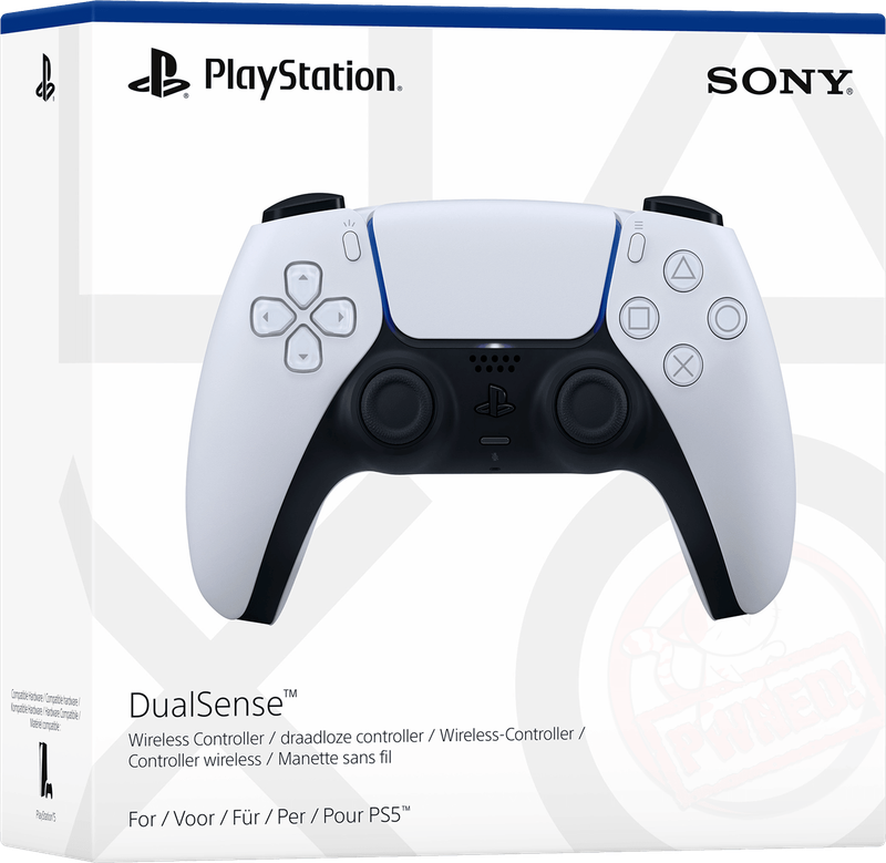 PlayStation 5 DualSense Controller - Glacier White (PS5)(New) - Sony (SIE / SCE) 1000G