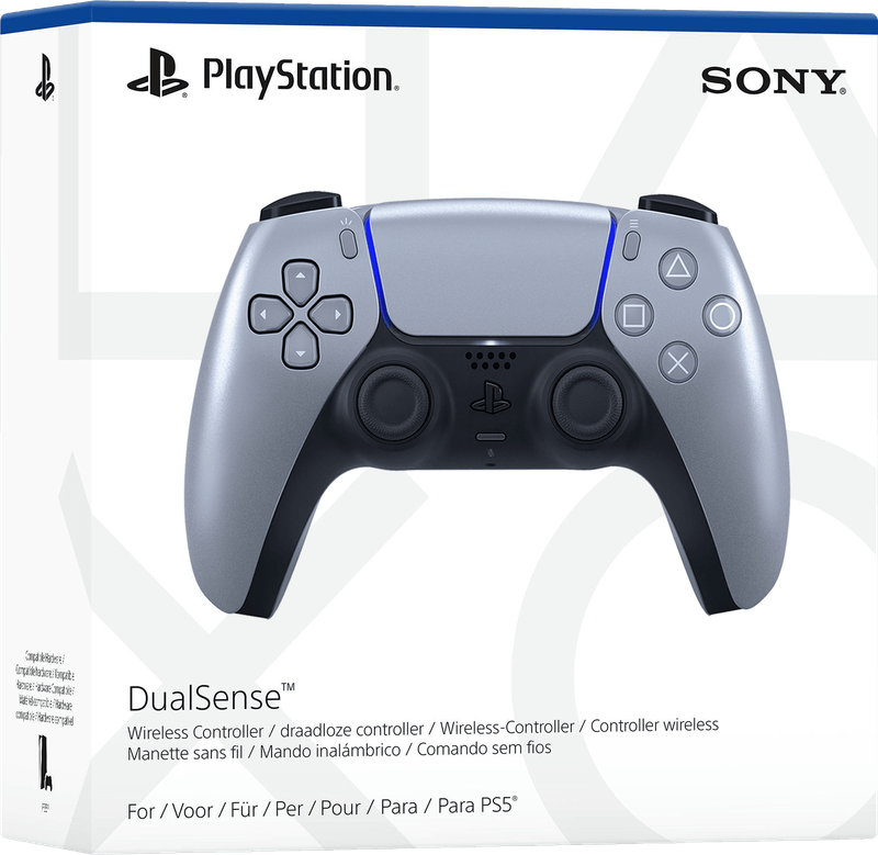 PlayStation 5 DualSense Controller - Sterling Silver (PS5)(New) - Sony (SIE / SCE) 1000G