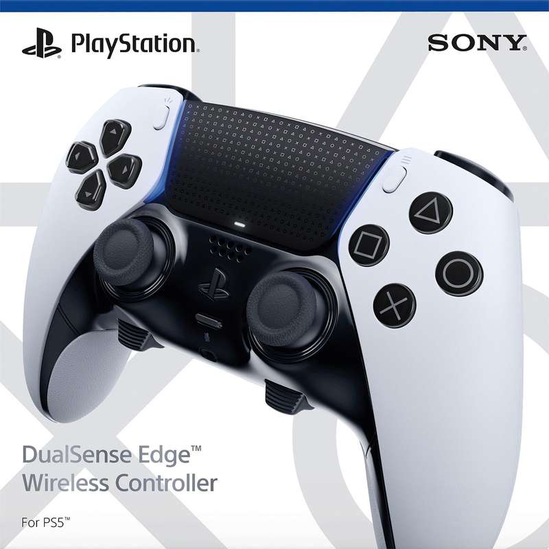 PlayStation 5 DualSense Edge Controller - Glacier White (PS5)(New) - Sony (SIE / SCE) 2500G