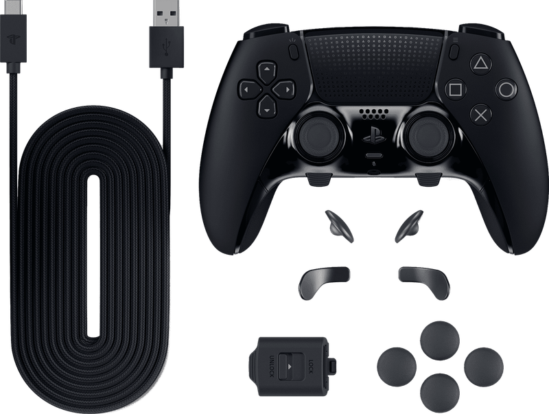 PlayStation 5 DualSense Edge Controller - Midnight Black (PS5)(New) - Sony (SIE / SCE) 2500G