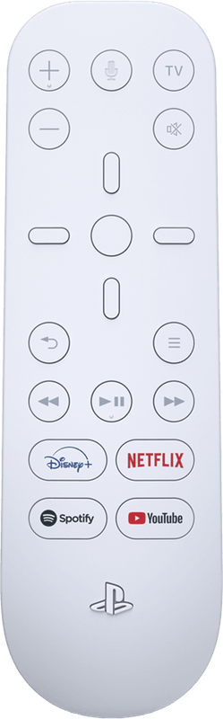 PlayStation 5 Media Remote - Glacier White (PS5)(New) - Sony (SIE / SCE) 250G