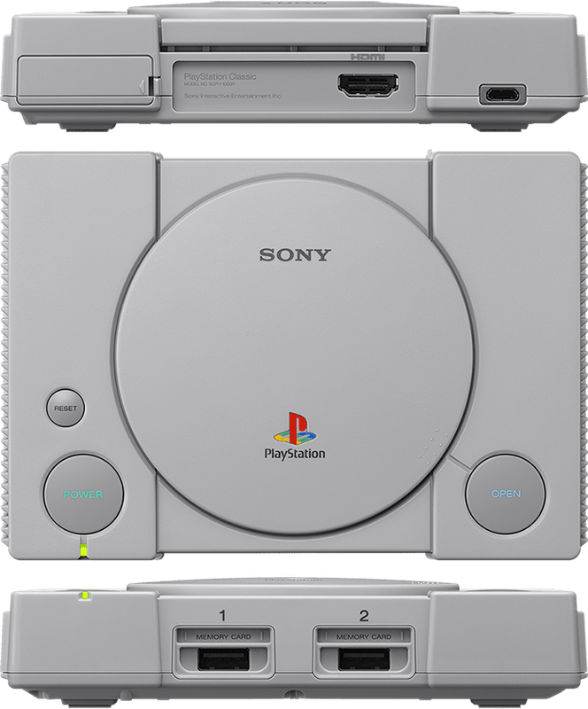 PlayStation Classic Console (PS1)(New) - Sony Computer Entertainment 1500G