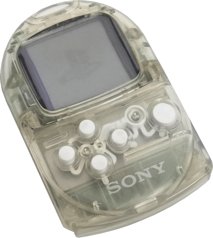 PlayStation PocketStation - Crystal (PS1 / PS2)(Pwned) - Sony (SIE / SCE) 150G