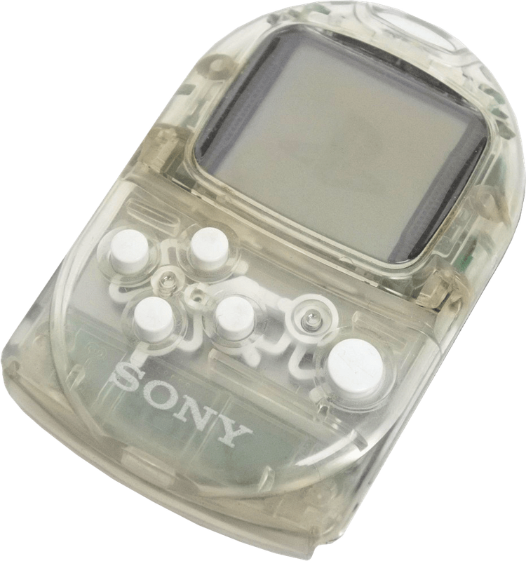 PlayStation PocketStation - Crystal (PS1 / PS2)(Pwned) - Sony (SIE / SCE) 150G