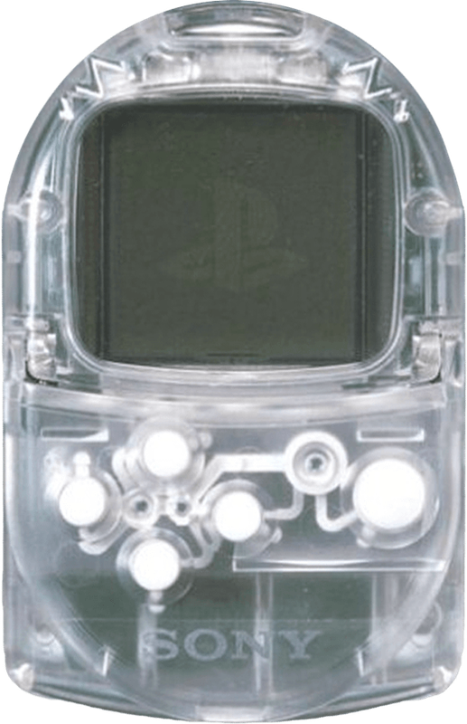 PlayStation PocketStation - Crystal (PS1 / PS2)(Pwned) - Sony (SIE / SCE) 150G