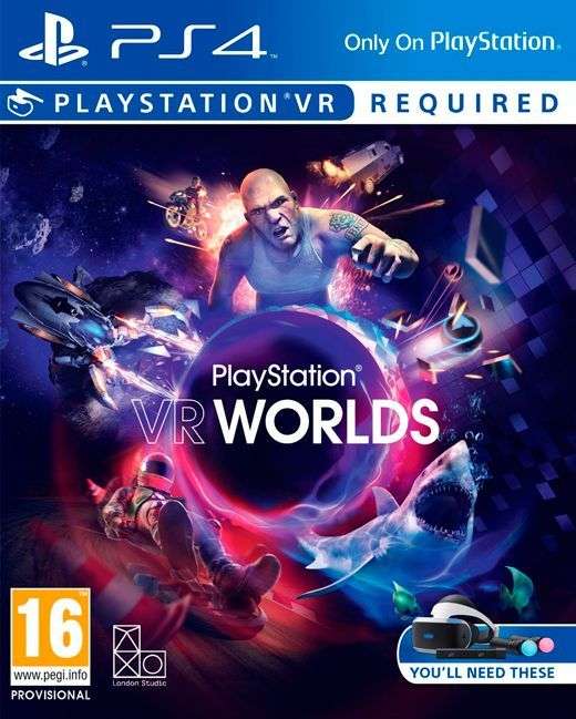 PlayStation VR Worlds (VR)(PS4)(Pwned) - Sony (SIE / SCE) 90G