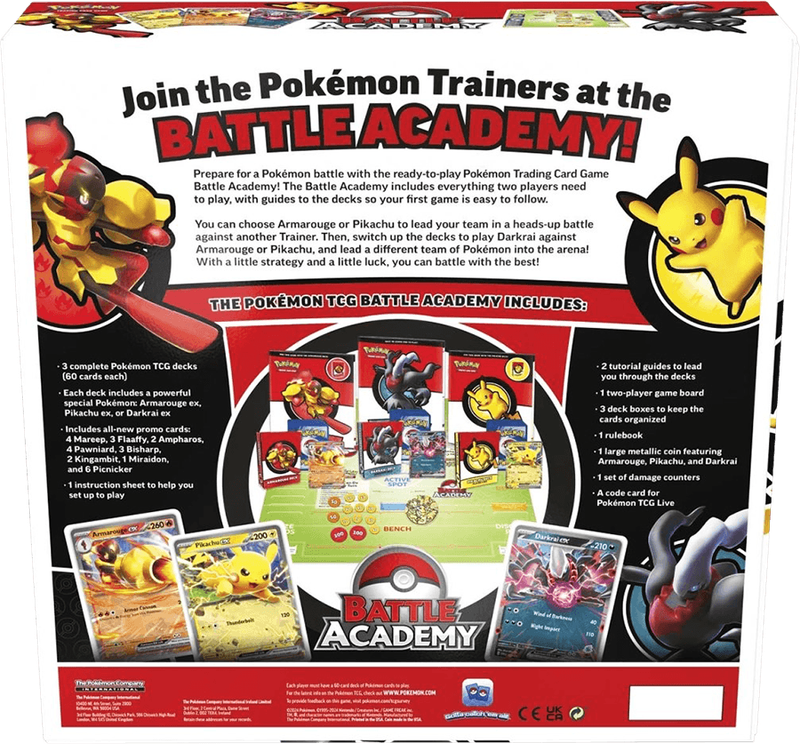 Pokemon TCG: Battle Academy (2024)(New) - The Pokemon Company 1500G