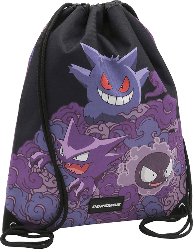 Pokemon: Gengar Drawstring Backpack - 43cm (New) - CYP Brands 200G