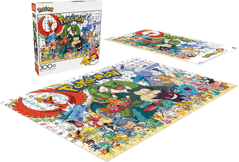 Pokemon: Fan Favorites - 300 Piece Puzzle (New) - Buffalo Games & Puzzles 800G