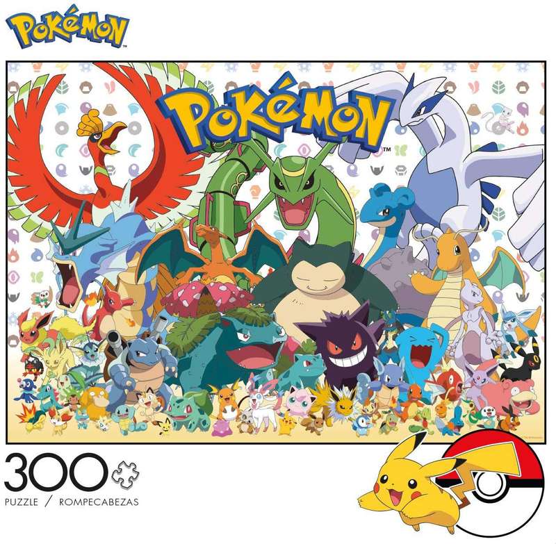 Pokemon: Fan Favorites - 300 Piece Puzzle (New) - Buffalo Games & Puzzles 800G