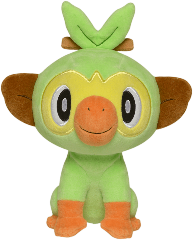 Pokemon: 8'' Grookey Plush (New) - Jazwares 250G