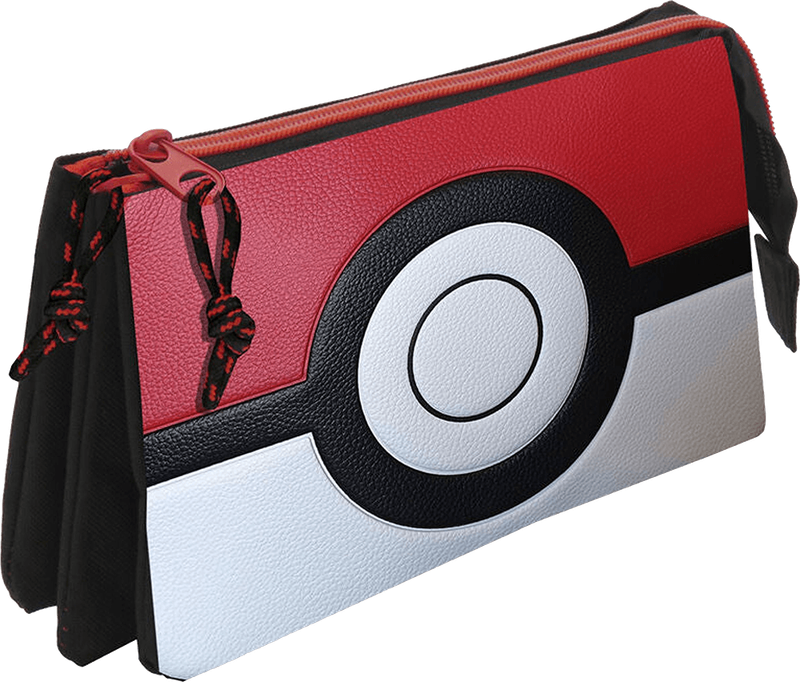 Pokemon: Pokeball Triple Pencil Bag (New) - CYP Brands 150G