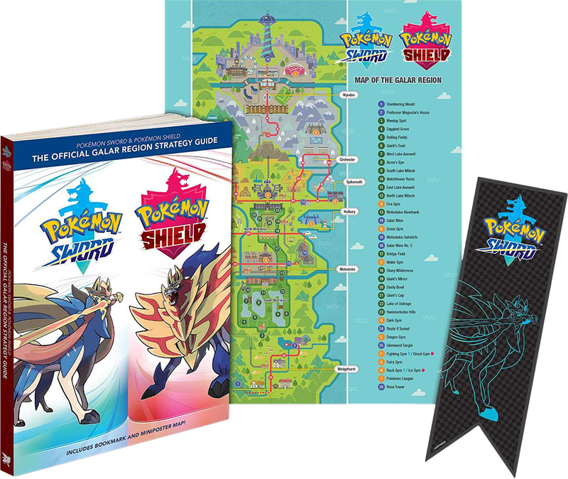 Pokemon Sword & Shield: The Official Galar Region Strategy Guide - Paperback (New) - The Pokemon