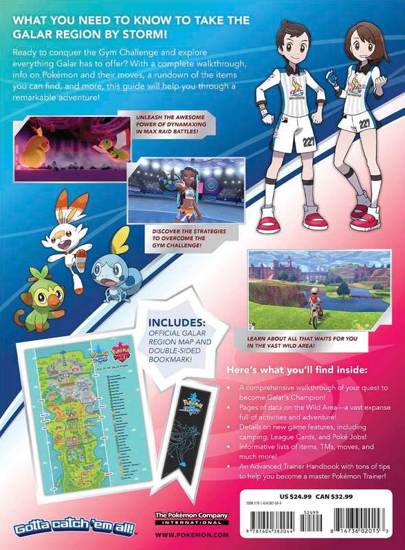 Pokemon Sword & Shield: The Official Galar Region Strategy Guide - Paperback (New) - The Pokemon
