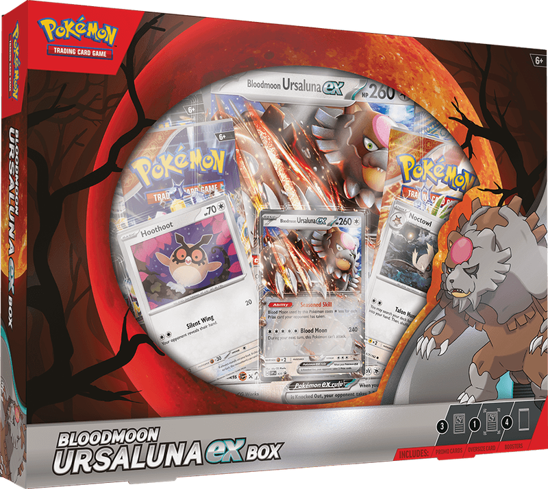 Pokemon TCG: Bloodmoon Ursaluna ex Box (New) - The Pokemon Company 750G