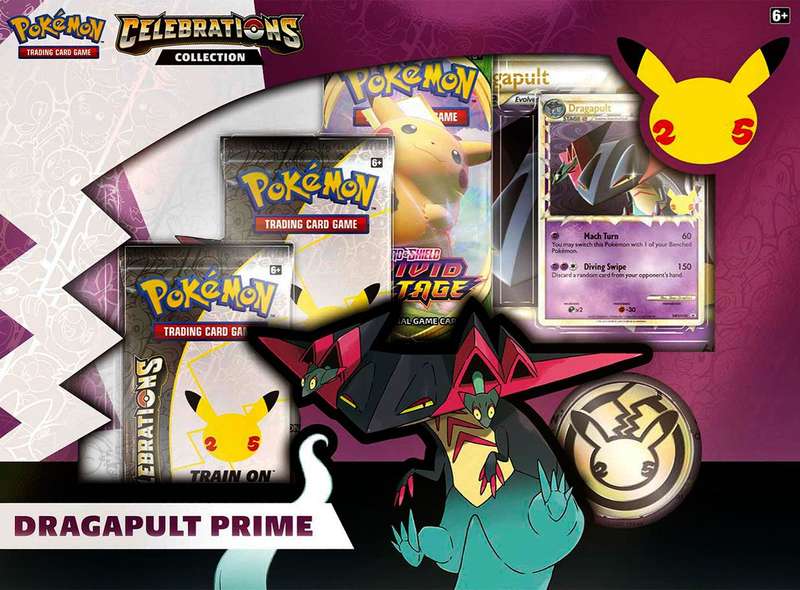 Pokemon TCG: Celebrations Collection - Dragapult Prime (New) - The Pokemon Company 500G