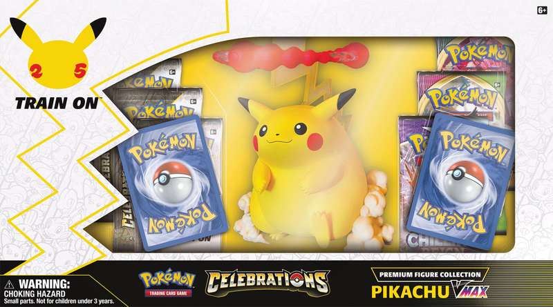 Pokemon TCG: Celebrations Premium Figure Collection - Pikachu (New) - The Pokemon Company 3000G