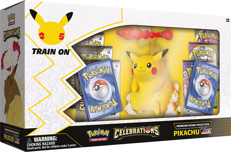 Pokemon TCG: Celebrations Premium Figure Collection - Pikachu (New) - The Pokemon Company 3000G
