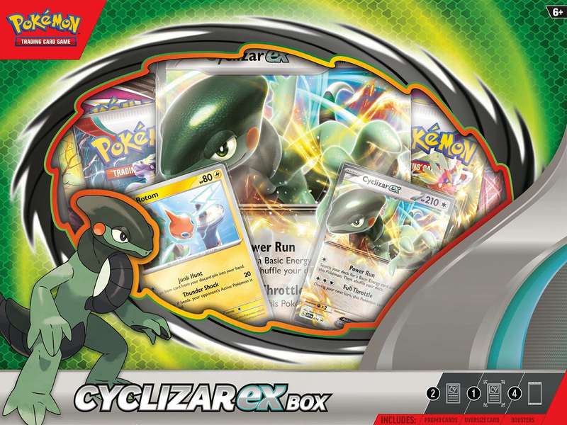 Pokemon TCG: Cyclizar ex Box (New) - The Pokemon Company 500G