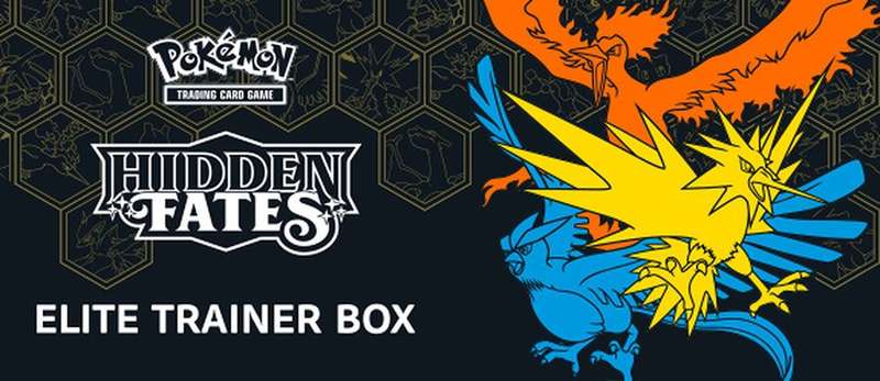 Pokemon TCG: Hidden Fates Elite Trainer Box (New) - The Pokemon Company 1000G