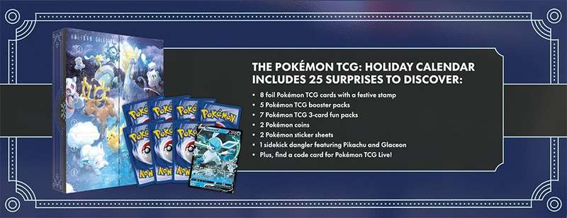 Pokemon TCG: Holiday Calendar (New) - The Pokemon Company 1800G