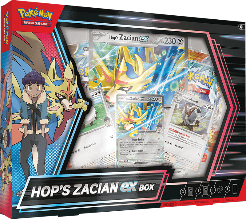 Pokemon TCG: Hop's Zacian ex Box (New) - The Pokemon Company 750G