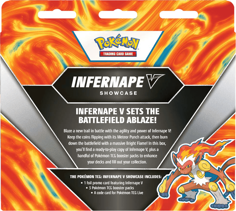 Pokemon: Infernape V Showcase (New) - The Pokemon Company 500G