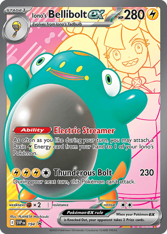Pokemon TCG: Iono's Bellibolt ex Premium Collection (New) - The Pokemon Company 750G