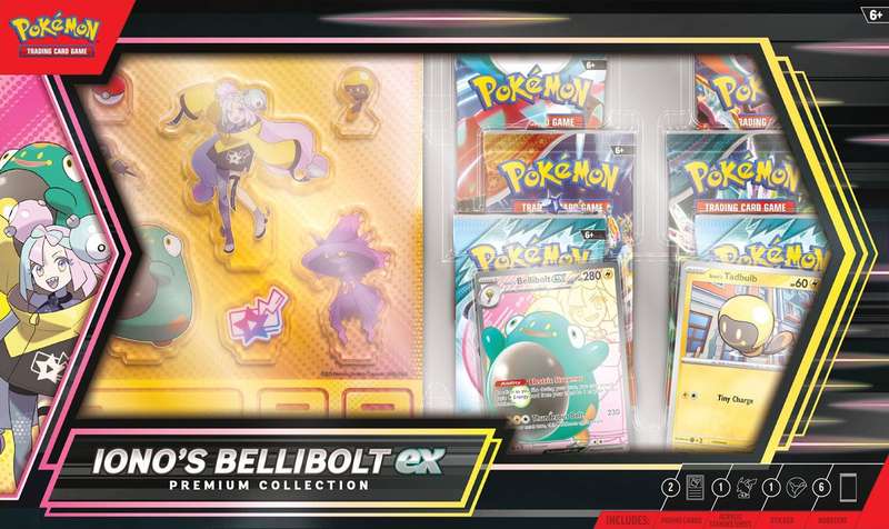 Pokemon TCG: Iono's Bellibolt ex Premium Collection (New) - The Pokemon Company 750G